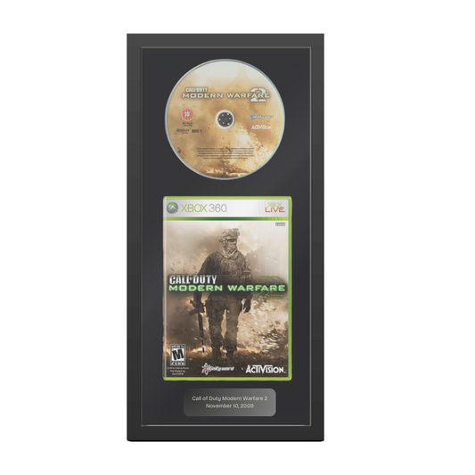 Call of Duty Modern Warfare 2 Custom Display Shadowbox - Xbox 360 or PS3